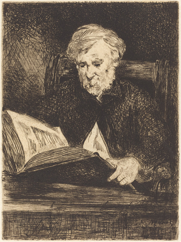 Édouard Manet — The Reader (Le Liseur) | Etching Print