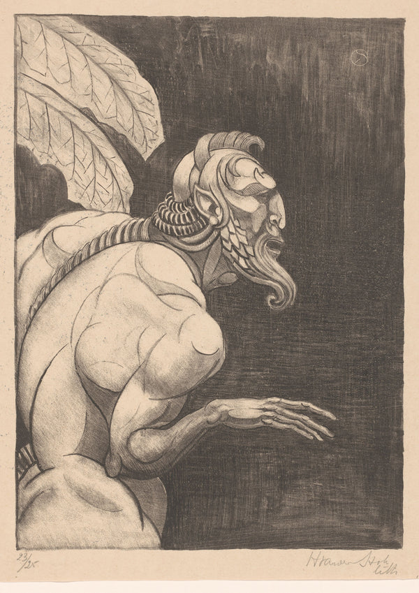 Henri van der Stok — Centaur | Symbolist Art Print