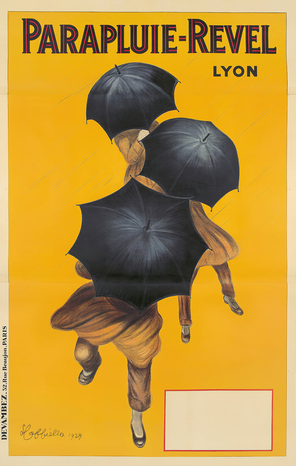 Leonetto Cappiello — Parapluie-Revel | Vintage Poster Print