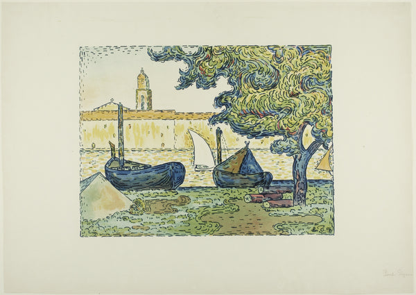 Paul Signac — The Port of St. Tropez II | Lithograph Print