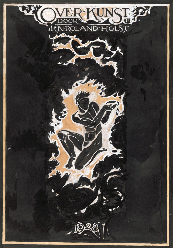 Richard Roland Holst — Cover Design for Over Kunst | Art Nouveau Design Print