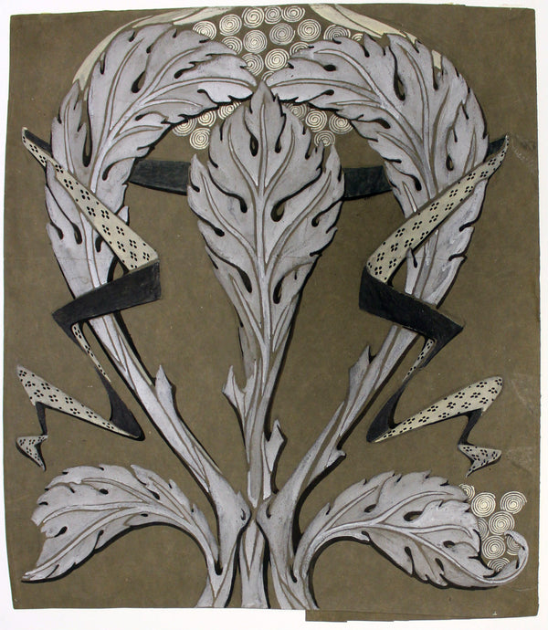 Arthur Heygate Mackmurdo — Acanthus [design] | Ornament Plate Print