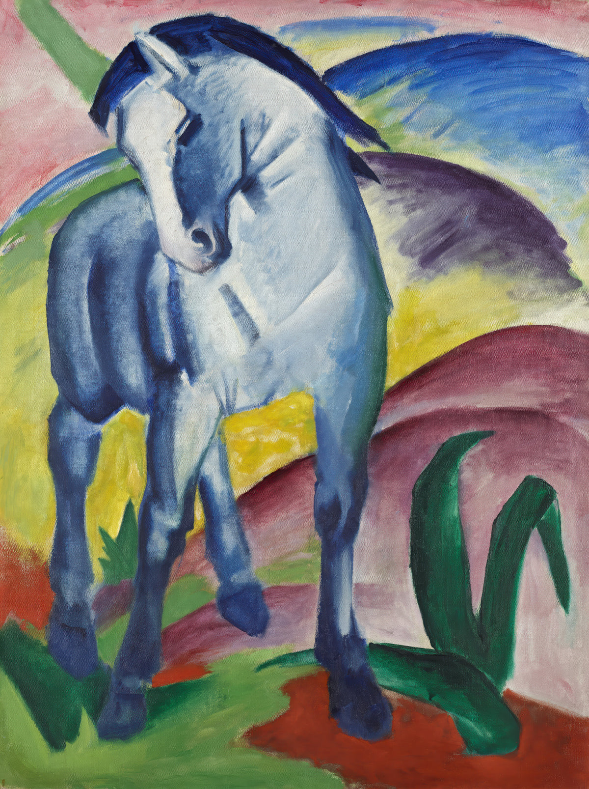 Franz Marc — Blue Horse I | Expressionist Fine Art Print