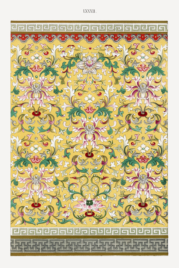 Owen Jones — Examples of Chinese Ornament, Plate 82 | Ornament Plate Print