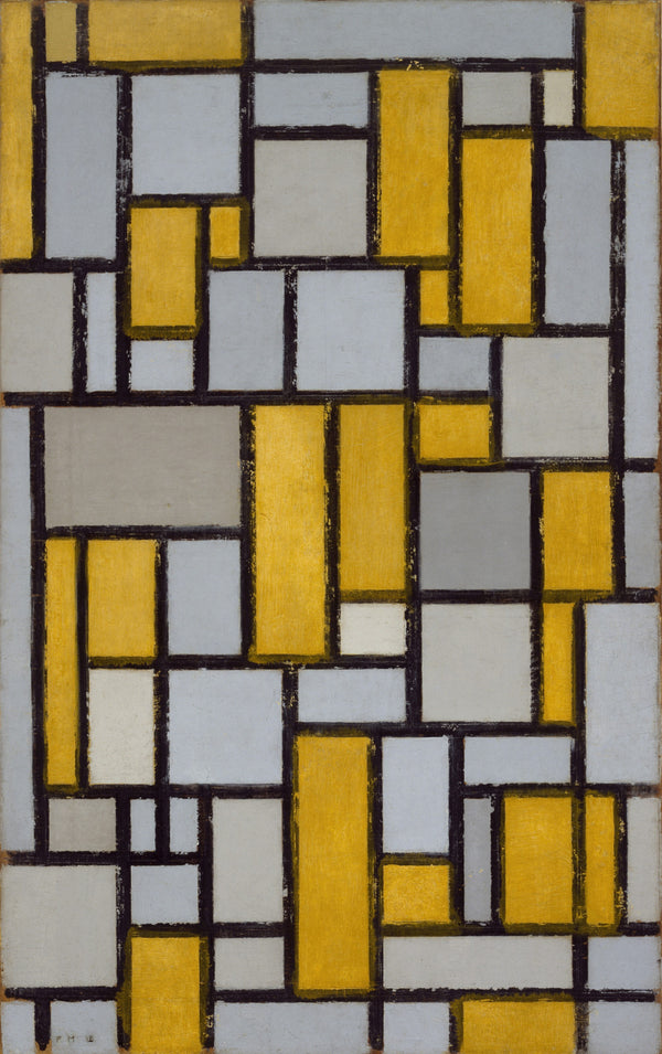 Piet Mondrian — Composition with Grid | Fine Art Print