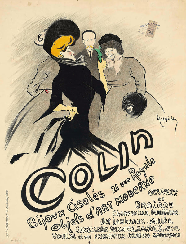 Leonetto Cappiello — Colin, bijoux ciselés | Vintage Poster Print