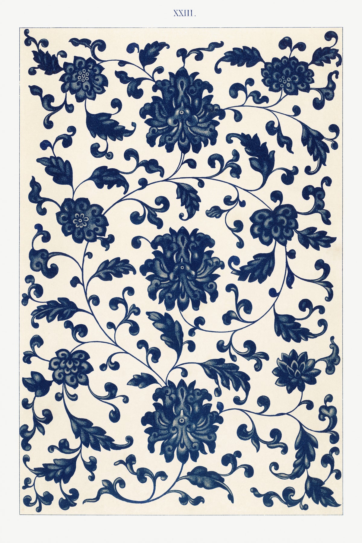 Owen Jones — Examples of Chinese Ornament, Plate 23 | Ornament Plate Print