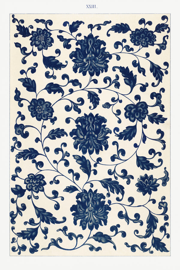 Owen Jones — Examples of Chinese Ornament, Plate 23 | Ornament Plate Print