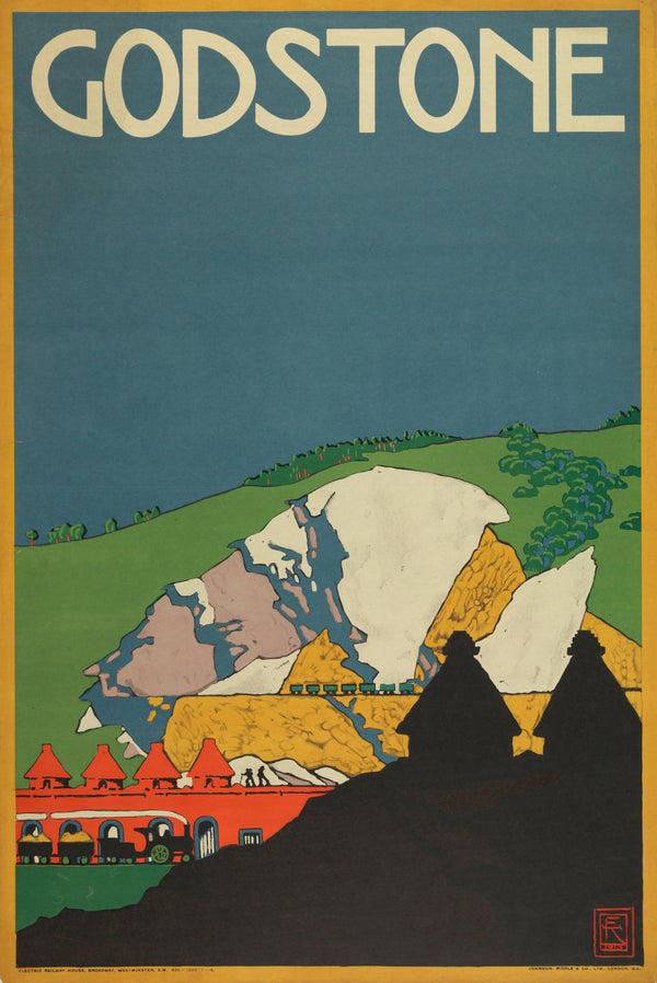 Edward McKnight Kauffer — Godstone | Vintage Poster Print
