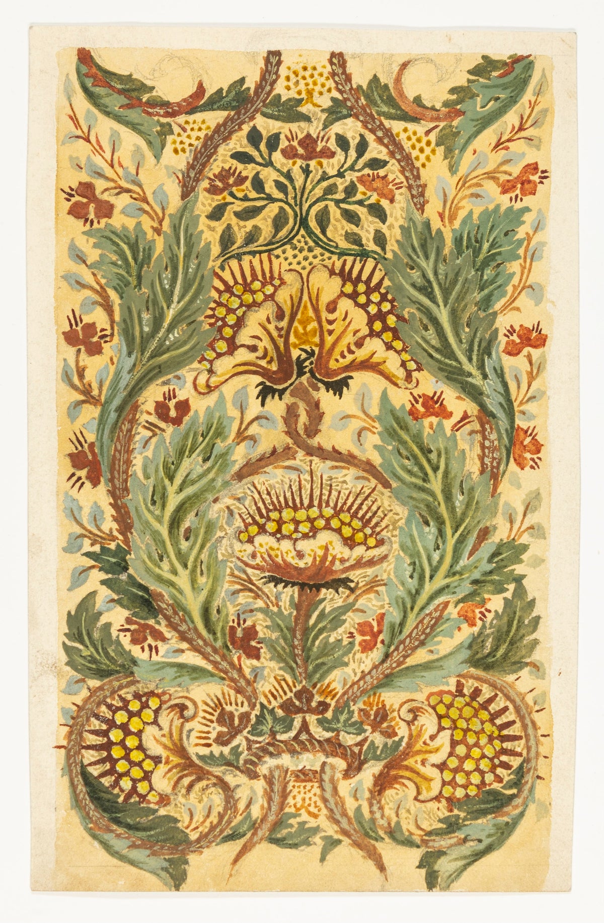 Arthur Heygate Mackmurdo — Floral Pattern | Ornament Plate Print