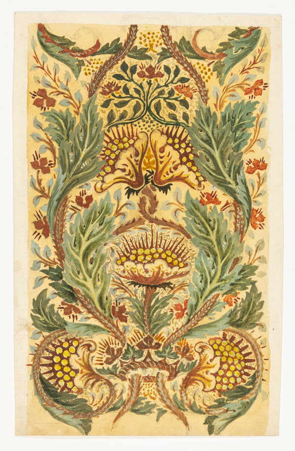 Arthur Heygate Mackmurdo — Floral Pattern | Ornament Plate Print