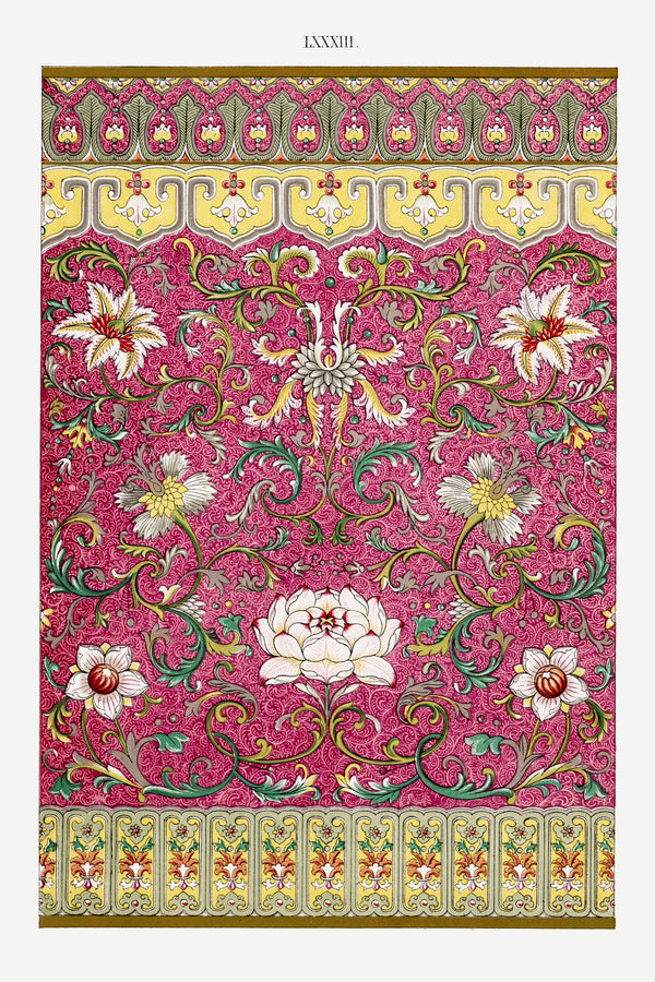 Owen Jones — Examples of Chinese Ornament, Plate 83 | Ornament Plate Print
