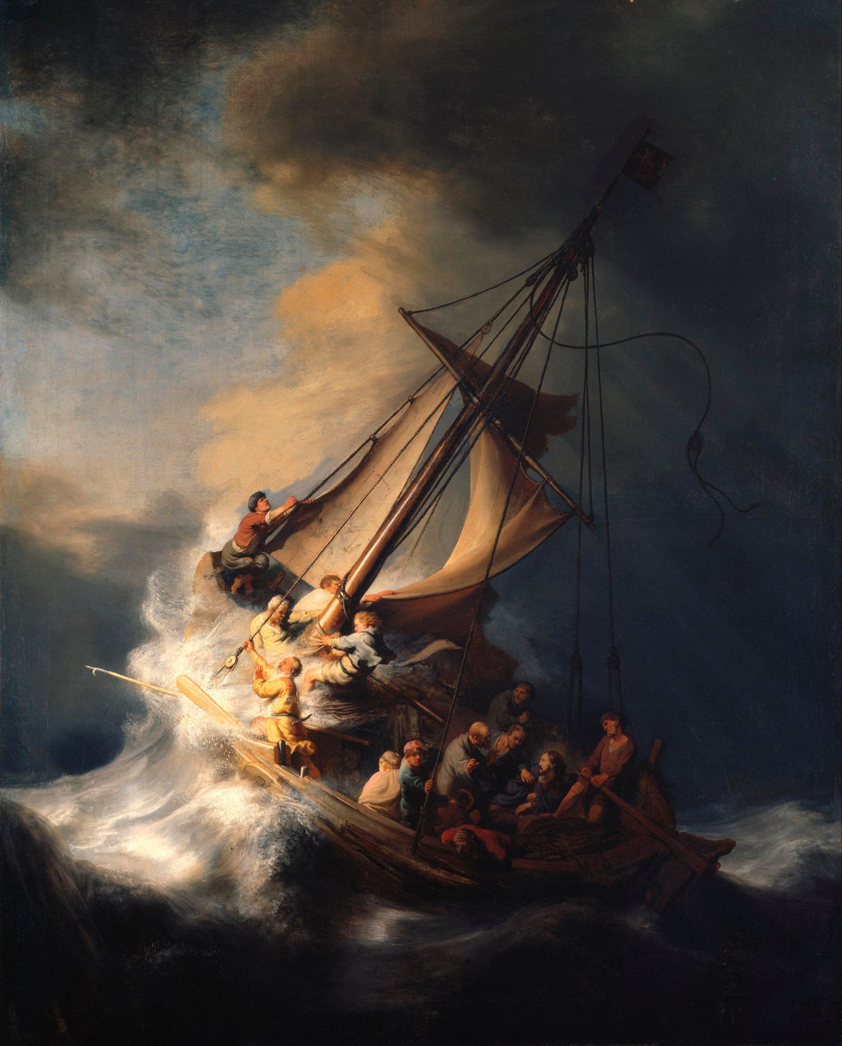 Rembrandt van Rijn — The Storm on the Sea of Galilee | Fine Art Print
