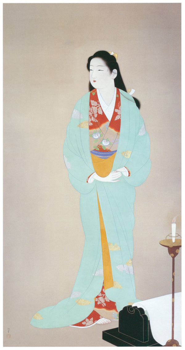 Uemura Shōen — Sōshi-arai Komachi | Fine Art Print