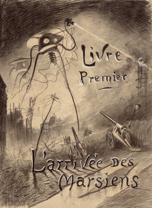 Henrique Alvim Corrêa — Livre Premier: L'Arrivée des Marsiens | Fine Art Print