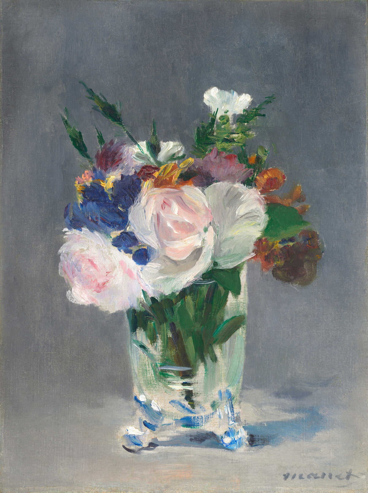 Édouard Manet — Flowers in a Crystal Vase | Fine Art Print