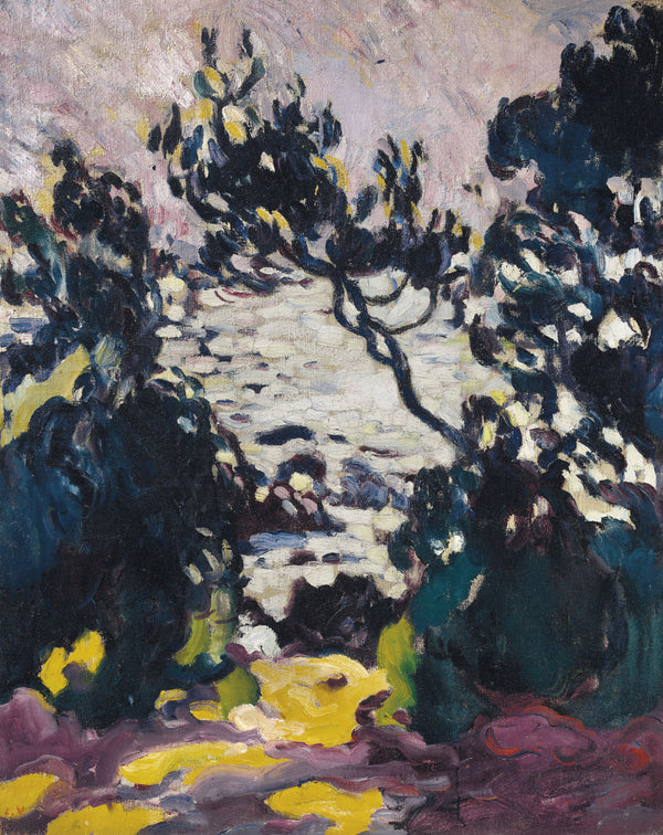 Louis Valtat — Arbres en bord de mer dans le Midi | Fauvist Fine Art Print