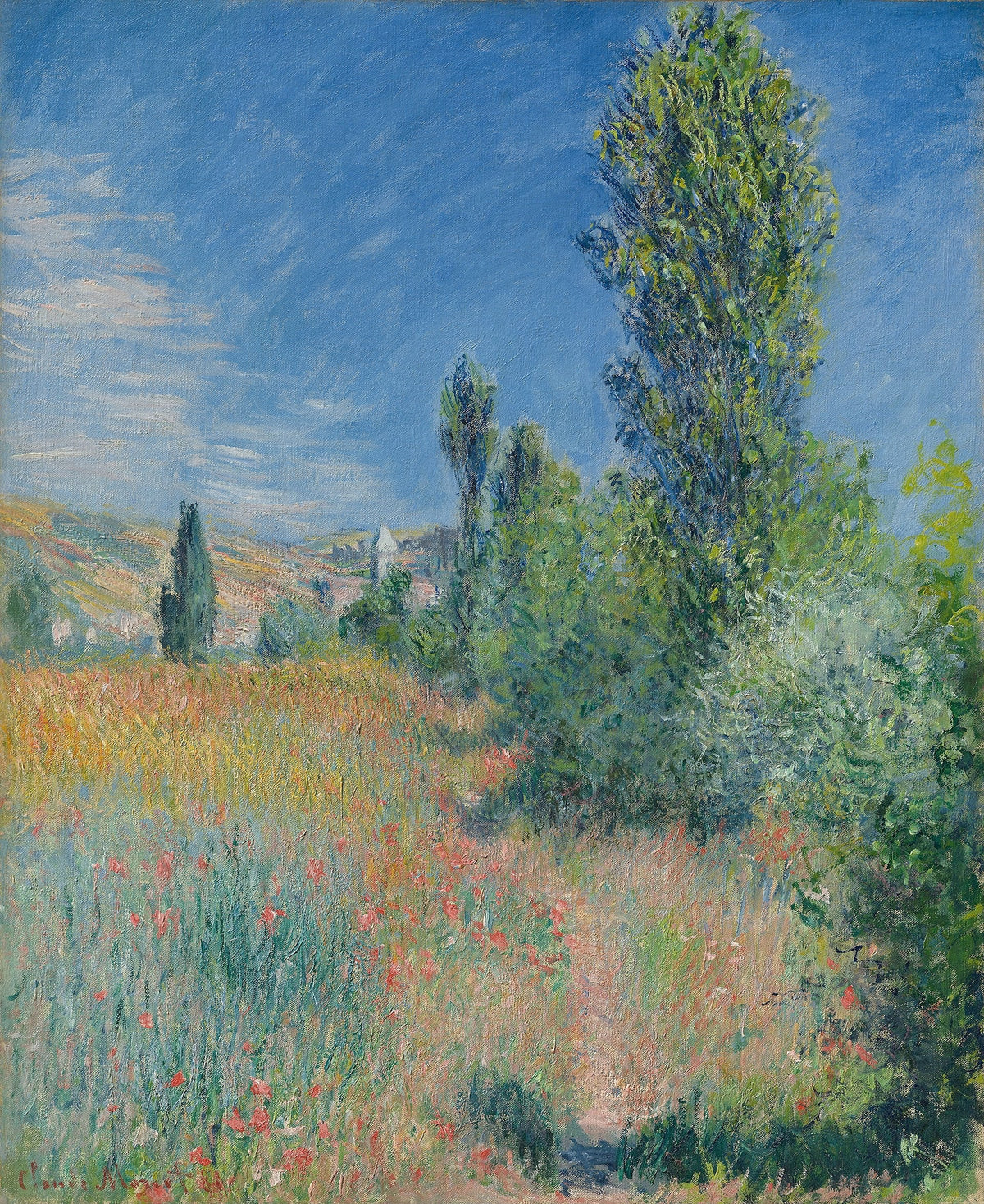 Claude Monet — Landscape, Île Saint-Martin | Fine Art Print