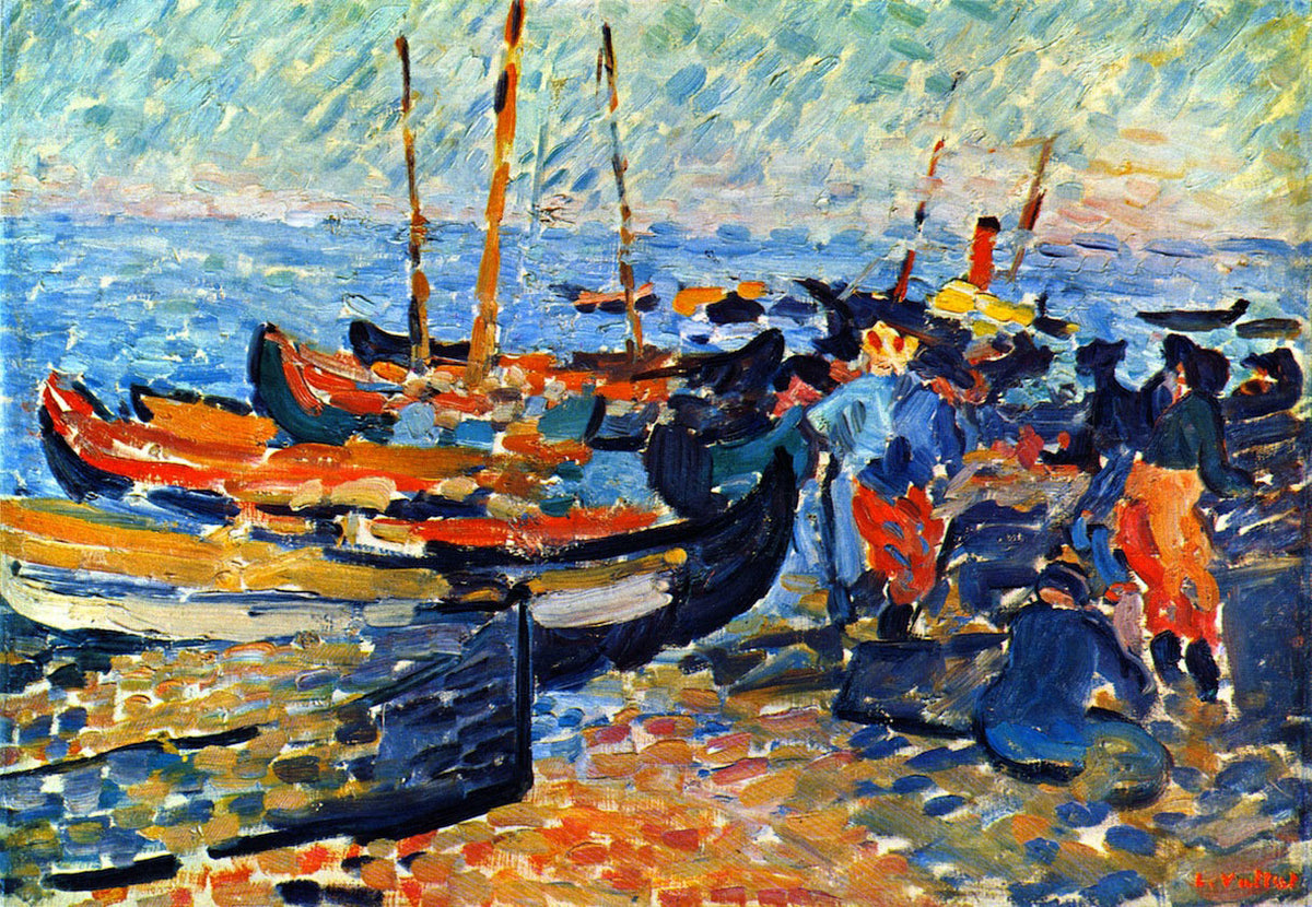 Louis Valtat — Boats at Arcachon | Fauvist Fine Art Print