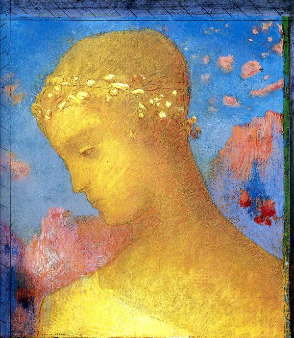 Odilon Redon — Beatrice | Symbolist Art Print