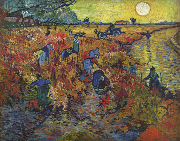 Vincent van Gogh — The Red Vineyard | Fine Art Print