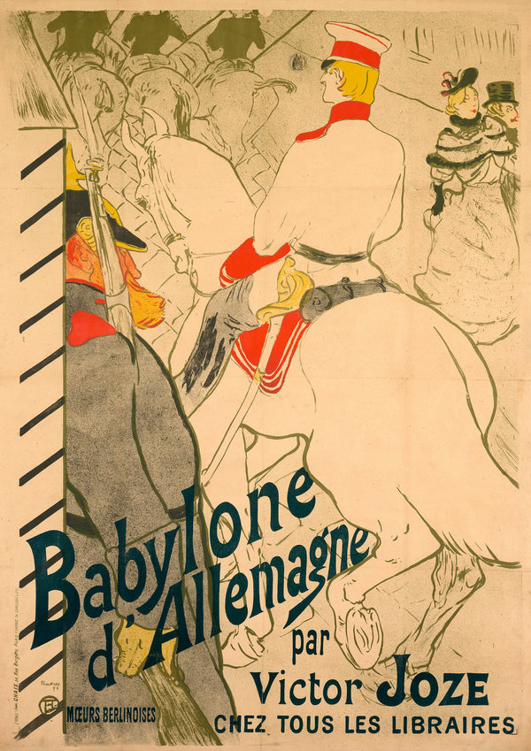 Henri de Toulouse-Lautrec — Babylone d'Allemagne | Vintage Poster Print