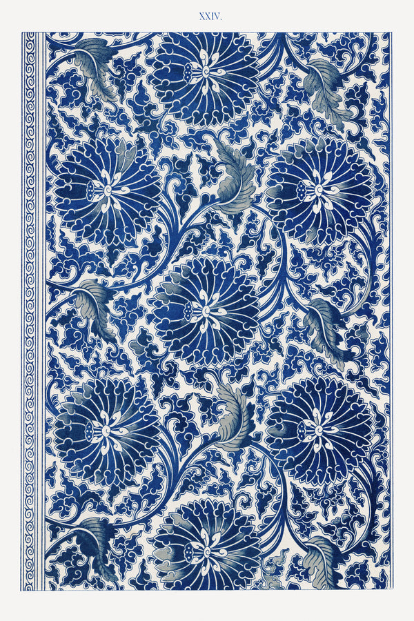 Owen Jones — Examples of Chinese Ornament, Plate 24 | Ornament Plate Print