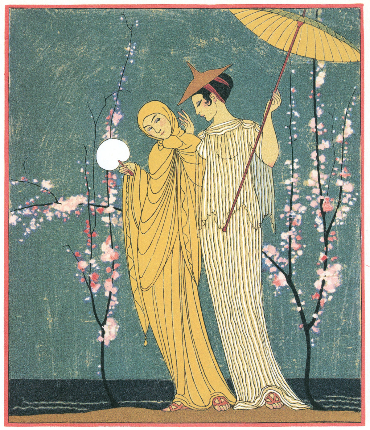 George Barbier — Chansons de Bilitis | Art Deco Print