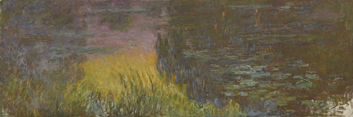 Claude Monet — The Water Lilies - Setting Sun | Fine Art Print