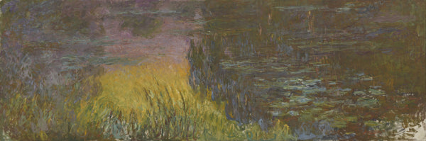 Claude Monet — The Water Lilies - Setting Sun | Fine Art Print