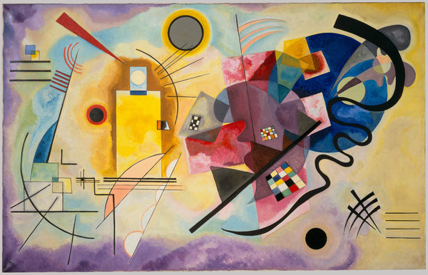 Wassily Kandinsky — Yellow-Red-Blue | Fine Art Print
