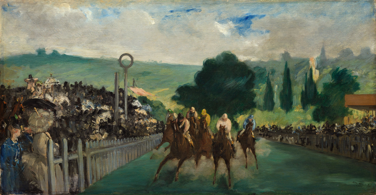 Édouard Manet — The Races at Longchamp | Fine Art Print