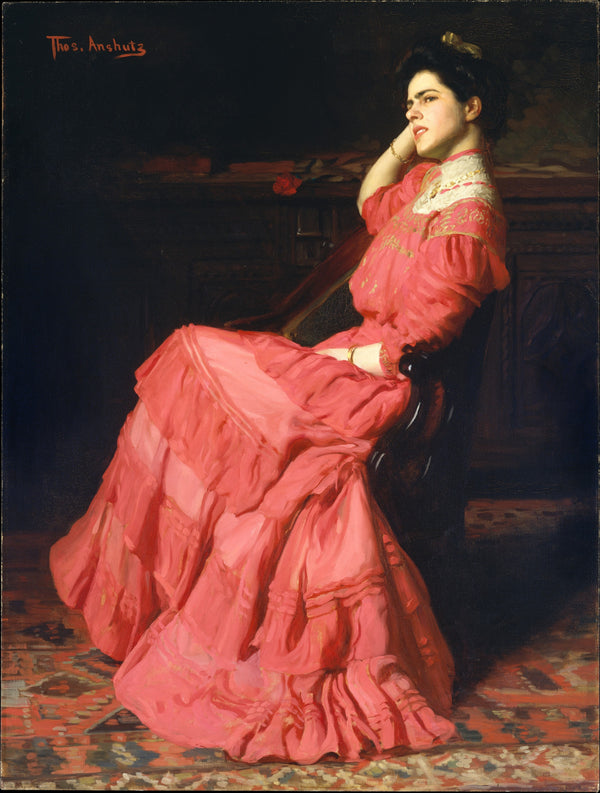 Thomas Anshutz — A Rose | Fine Art Print