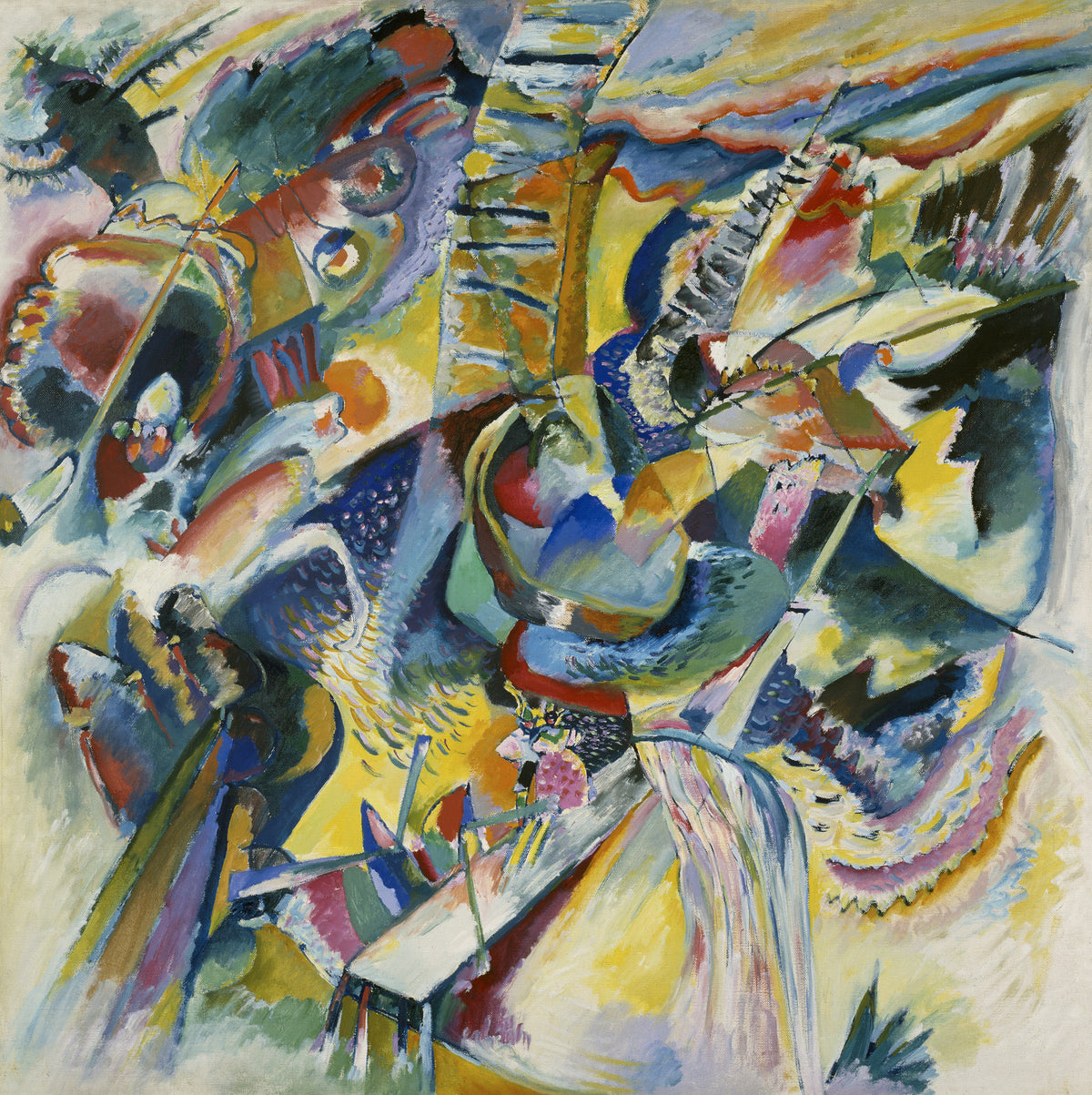 Wassily Kandinsky — Improvisation Klamm | Expressionist Fine Art Print