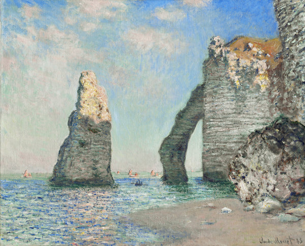 Claude Monet — The Cliffs at Étretat | Fine Art Print