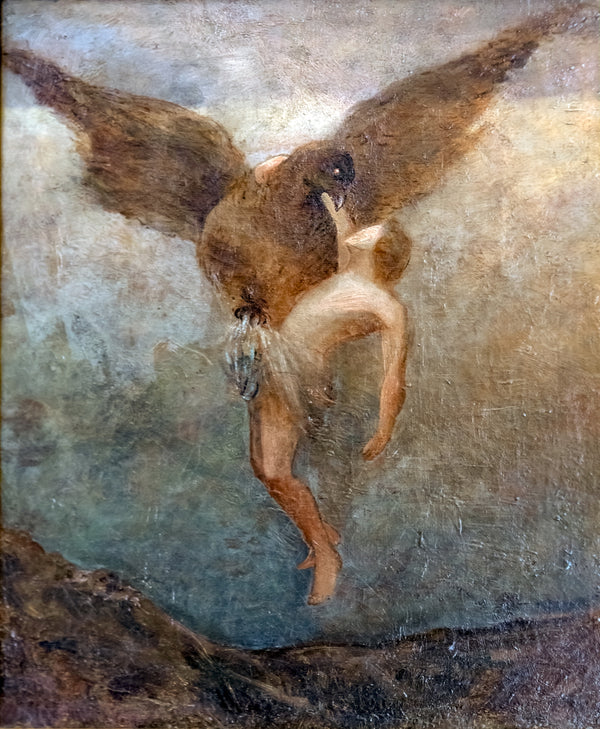 Odilon Redon — L'enlèvement de Ganymède | Symbolist Art Print
