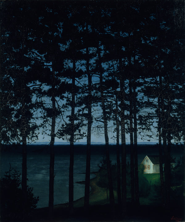 Harald Sohlberg — Fisherman's Cottage | Fine Art Print