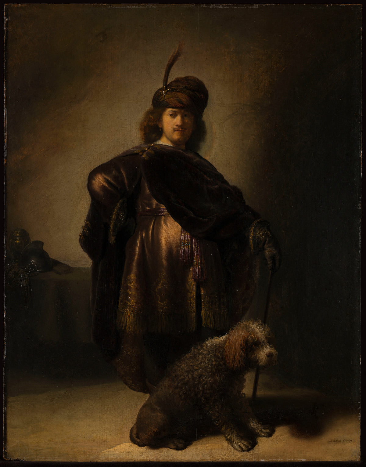 Rembrandt van Rijn — Portrait of the Artist in Oriental Costume | Fine Art Print