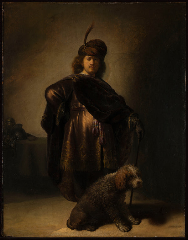 Rembrandt van Rijn — Portrait of the Artist in Oriental Costume | Fine Art Print