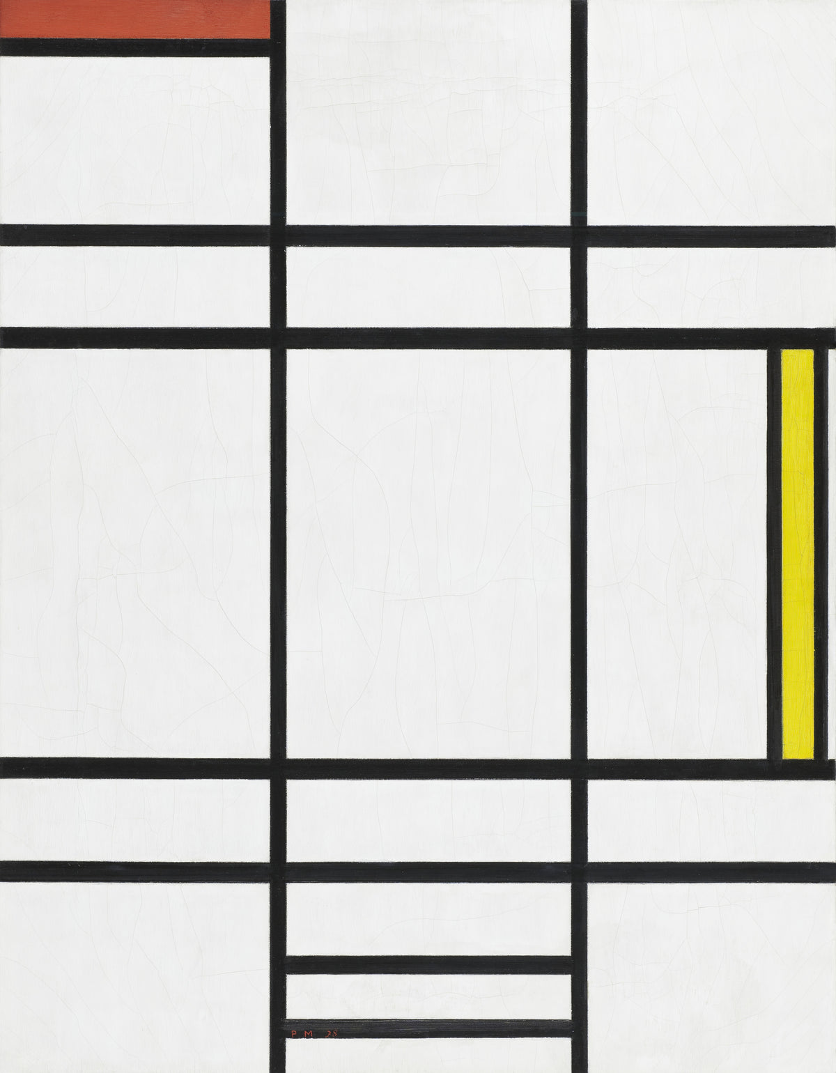 Piet Mondrian — Composition in White, Red, and Yellow | Fine Art Print