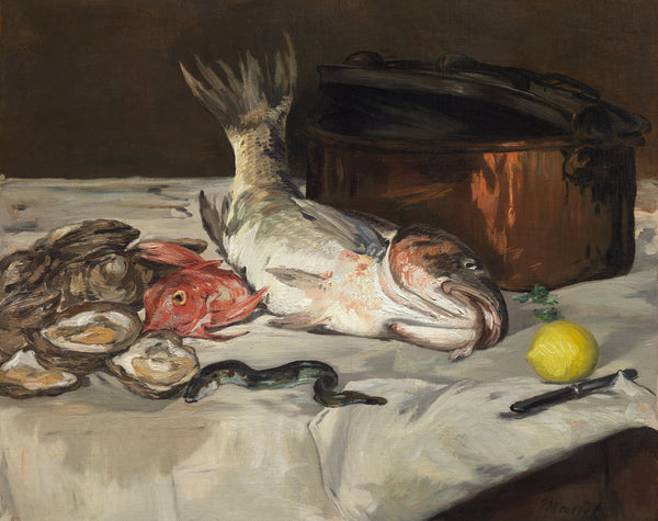 Édouard Manet — Fish (Still Life) | Fine Art Print