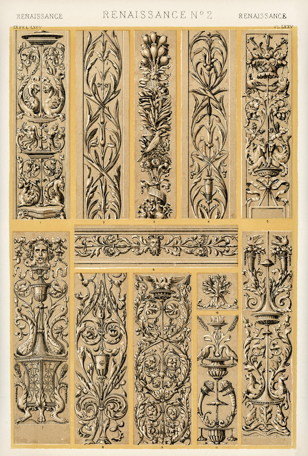 Owen Jones — Renaissance No. 2 | Grammar of Ornament Design Print