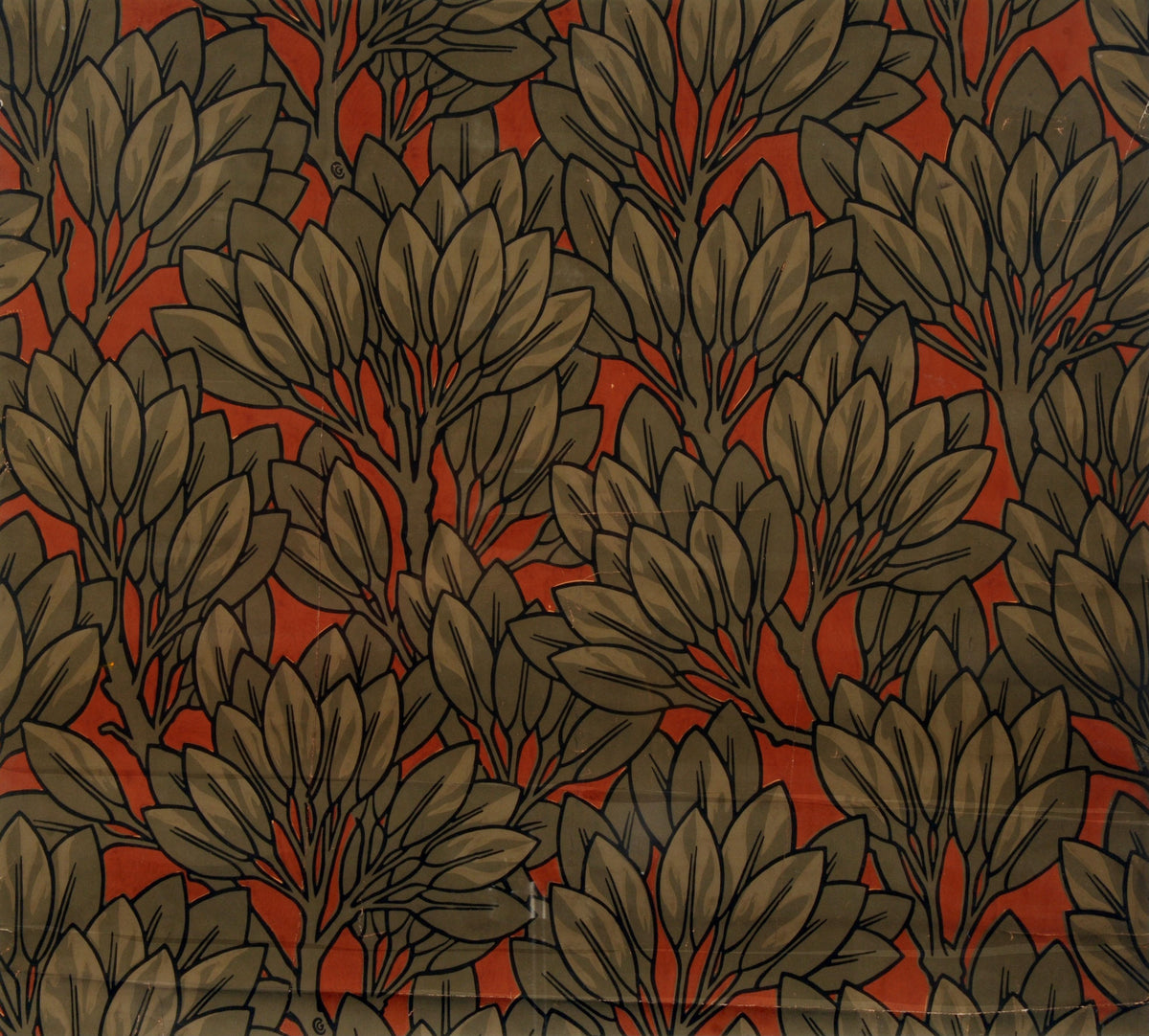 Arthur Heygate Mackmurdo — Bay Leaf | Ornament Plate Print