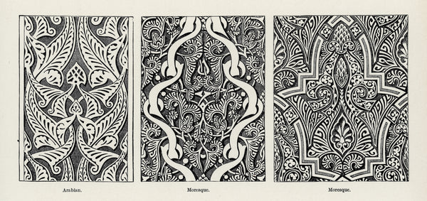 Owen Jones — Arabian and Moresque Ornament | Ornament Plate Print