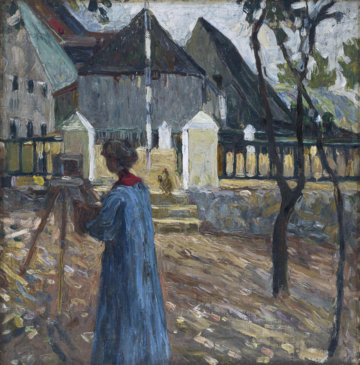 Wassily Kandinsky — Kallmuenz - Gabriele Muenter Painting II | Expressionist Fine Art Print