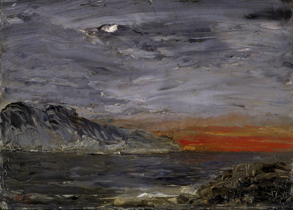 August Strindberg — Sunset | Fine Art Print