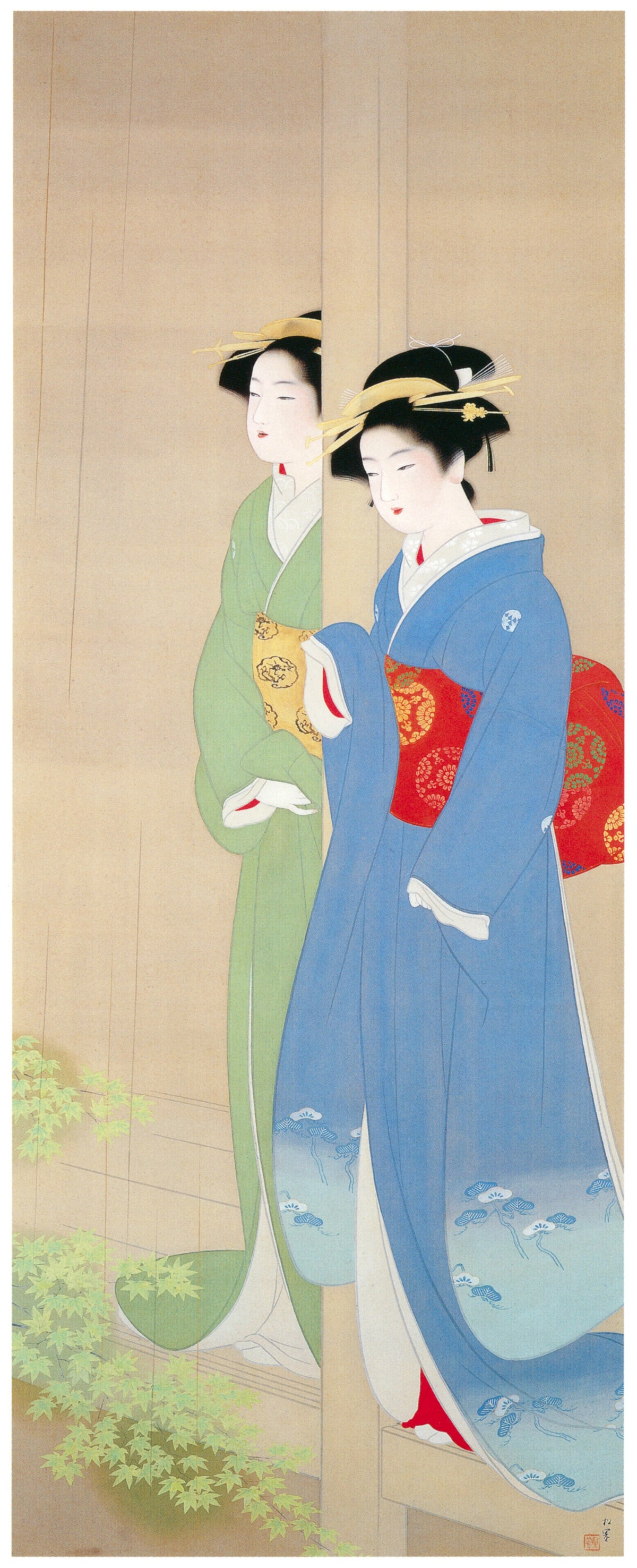 Uemura Shōen — Kinuta | Fine Art Print