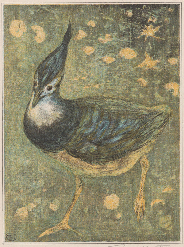 Theo van Hoytema — Lapwing | Art Nouveau Print