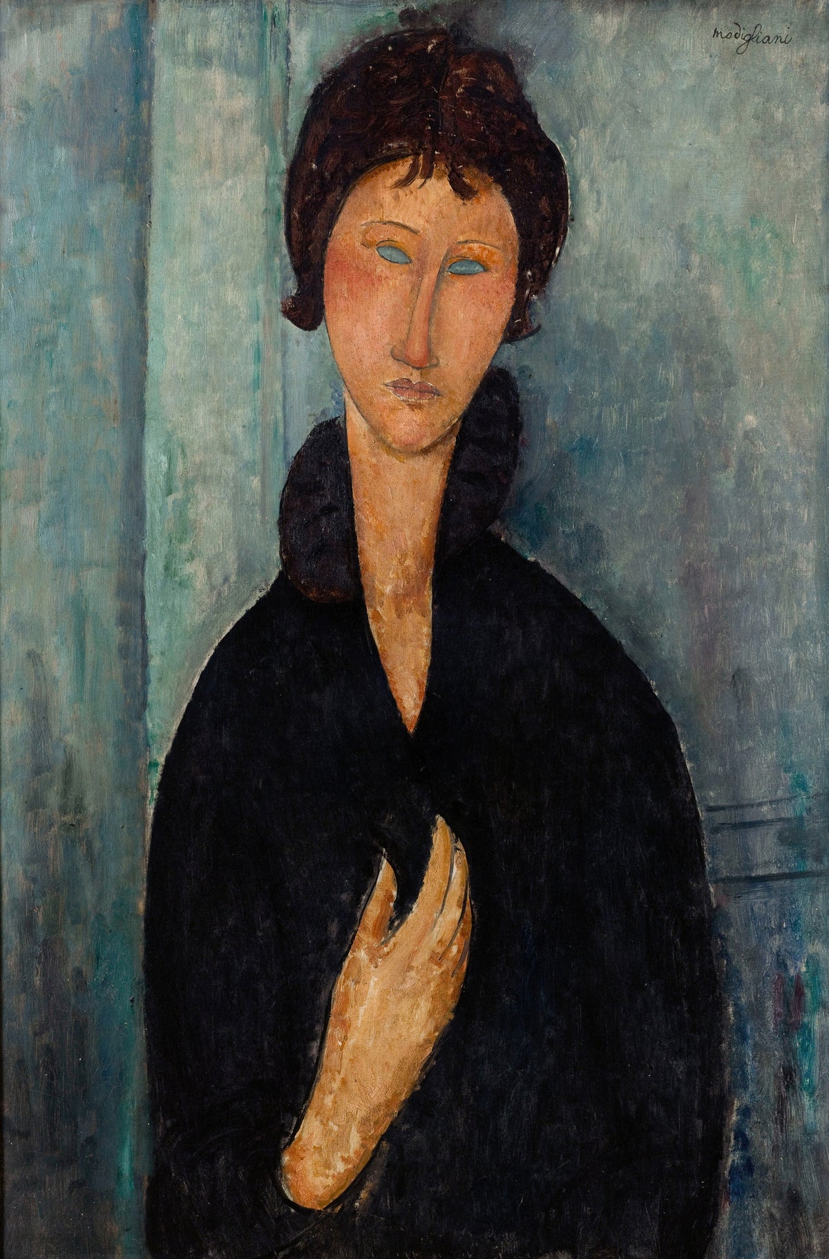 Amedeo Modigliani — Woman with Blue Eyes | Fine Art Print