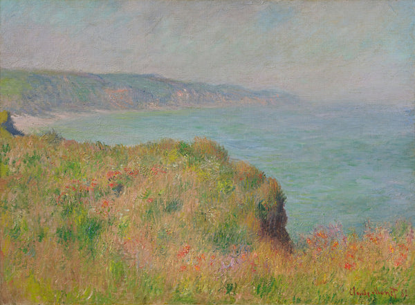 Claude Monet — Edge of the Cliff at Pourville | Fine Art Print
